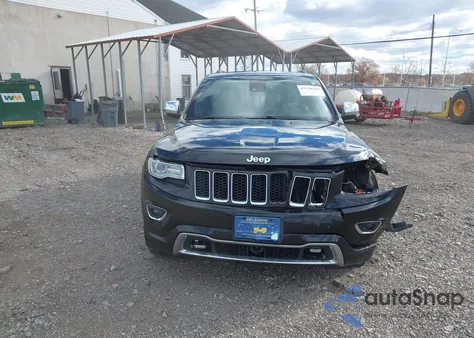 2015 Jeep Grand Cherokee Overland из США, поврежденный, VIN 1C4RJFCG7FC151327